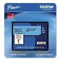 Tapes | Brother P-Touch TZE551CS 0.94 in. x 26.2 ft. TZe Laminated Removable Label Tapes - Black on Blue image number 0