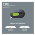 Box Cutters & Utility Knives | slice 10514 1.29 in. Ceramic Zirconium Oxide Blade 2.5 in. Nylon Handle Double-Sided Mini Cutters - Gray/Green image number 7