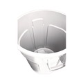 Trash & Waste Bins | Rubbermaid Commercial FG262000WHT 20 gal. Plastic Vented Round Brute Container - White image number 1