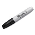 Back to School Sale | Sharpie 38201 Medium Chisel Tip Permanent Marker - Black (1-Dozen) image number 1