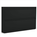 Office Filing Cabinets & Shelves | Alera 25513 42 in. x 18.63 in. x 67.63 in. 5 Legal/Letter/A4/A5 Size Lateral File Drawers - Black image number 3