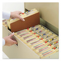 File Folders | Smead 74380 3.5 in. Expansion Legal Size TUFF Pocket Drop-Front File Pockets with Fully Lined Gussets - Redrope (10/Box) image number 4