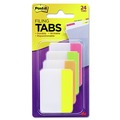 Page Flags | Post-it Tabs 686-PLOY 2 in. Wide 1/5-Cut Solid Color Tabs - Assorted Bright Colors (24/Pack) image number 0