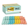 Back to School Sale | Post-it Notes 653-24APVAD 1.38 in. x 1.88 in. Original Pads Value Pack - Beachside Cafe Collection Colors (24/Pack) image number 0