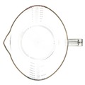 Food Service | Carlisle 4314407 0.5 gal. Commercial Plastic Measuring Cup - Clear image number 2