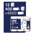 Toilet Paper | Tork 2465412 Premium 2-Ply Septic Safe Poly-Pack Bath Tissue - White (48/Carton) image number 1