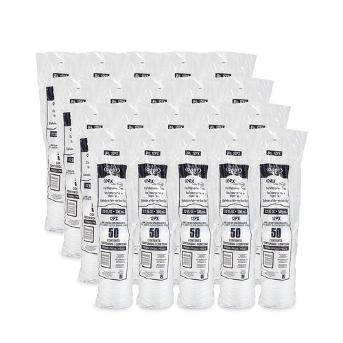 Cups and Lids | Dart 12PX 12 oz. Conex ClearPro Plastic Cold Cups - Clear (1000/Carton) image number 0