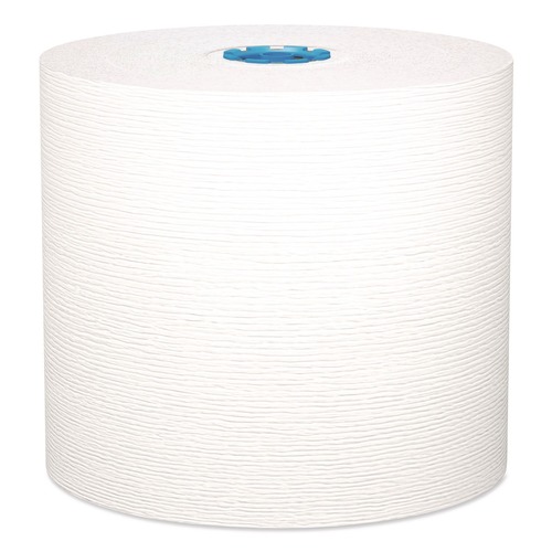 Paper Towels and Napkins | Kleenex 25639 1-Ply 7.5 in. x 700 ft. Hard Roll Paper Towels with Premium Absorbency Pockets - White with Gray Core (6/Carton) image number 0