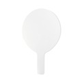 White Boards | Flipside 12032 12 in. x 7 in. Dry Erase Paddle - White Surface (12/Pack) image number 0