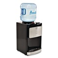 Water Dispensers | Avanti WDT40Q3S-IS 3 to 5 Gallon 12 in. x 13 in. x 20 in. Counter Top Thermoelectric Hot and Cold Water Dispenser - Black image number 1