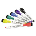 Washable Markers | Quartet 51-659312QA Low-Odor ReWritables Bullet Tip Dry Erase Mini-Marker Set - Fine/Assorted Classic Colors (6/Set) image number 1