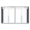 Notebooks & Pads | AT-A-GLANCE 7021405 11 in. x 8.5 in. 12-Month (Jan to Dec): 2026 24-Hour Daily Appointment Book - Black Cover image number 1