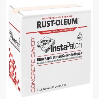 Rust-Oleum 276981CT InstaPatch 1 Gallon Ultra-Rapid Curing Concrete Repair (1/Carton)