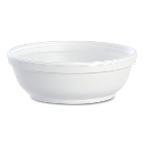  | Dart 6B20 6 oz. Insulated Foam Bowls - White (1000/Carton) image number 0