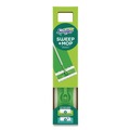 Mops | Swiffer 80810204 Sweep and Mop 12.4 in. x 2.95 in. 2-in-1 Dry/Wet Floor Mopping and Sweeping Kit - Silver Plastic Handle (6/Kit) image number 3