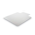 Office Chair Mats | Deflecto CM14113COM 36 x 48 SuperMat Frequent Use Lipped Roll Chair Mat for Med Pile Carpet - Clear image number 1