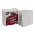 Cleaning & Janitorial Supplies | Georgia-Pacific 29000 13 in. x 13 in. Brawny Industrial Scrim All Purpose Wipers  - White (12/Carton) image number 4