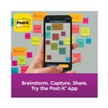 Back to School Sale | Post-it Notes Super Sticky 6845-SSP 8 in. x 6 in. Meeting Notes - Energy Boost Collection Colors (4/Pack) image number 4