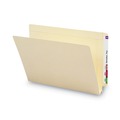 File Folders | Smead 27275 Straight Tabs Legal Size 1.5 in. Expansion Heavyweight End Tab Expansion Folders - Manila (50/Box) image number 1