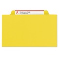 Just Launched | Smead 13734 Pressboard Four-Section Top Tab Classification Folders - Letter, Yellow (10/Box) image number 1