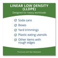 Trash Bags | Stout by Envision G3340E11 Controlled Life-Cycle 33 in. x 40 in. 1.1 mil. 33 Gallon Plastic Trash Bags - Green (40/Box) image number 4