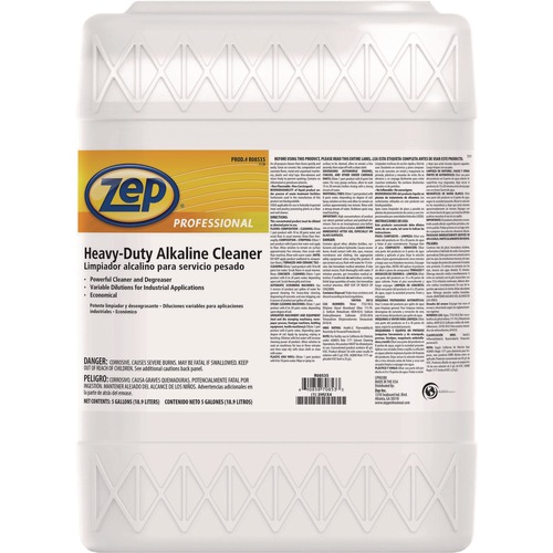 Cleaning & Janitorial Supplies | Zep Professional 1041569 5 gal. Pail Heavy Duty Alkaline Cleaner image number 0