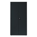 Office Filing Cabinets & Shelves | Alera 25767 36 in. x 18 in. x 72 in. 5 Shelves Economy Assembled Storage Cabinets - Black image number 0