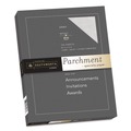 Copy & Printer Paper | Southworth P974CK/3/36 8.5 x 11 24 lb. Bond Weight Parchment Specialty Paper - Gray (100/Pack) image number 0