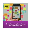 Notebooks & Pads | Post-it Notes Super Sticky 654-5SSAN 3 in. x 3 in. Pads in Playful Primary Collection Colors (5 Pads/Pack) image number 9