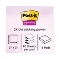 Sticky Notes & Post it | 3M R330-6SSMIA 3 in. x 3 in. Pop-up Note Refill - Supernova Neons Collection Colors (6-Pads/Pack) image number 1