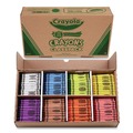 Arts & Crafts Supplies | Crayola 528008 8-Color Classpack Regular Crayons (800/Box) image number 0