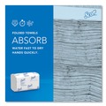 Paper Towels and Napkins | Scott 01960 7.8 in. x 12.4 in. 1-Ply Pro Scottfold Towels - White (25 Packs/Carton) image number 6