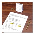 Page Flags | Redi-Tag B91001 Sign Here Arrow Message Page Flag Refills - Yellow (6/Box) image number 6