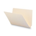 File Folders | Smead 27100 9.5 in. High Front Straight Tabs Legal Size 0.75 in. Expansion Heavyweight End Tab Folders - Manila (100/Box) image number 5