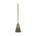  | Boardwalk BWK932YCT Yucca Corn Fiber Bristle Warehouse Brooms with 56 in. Handle - Natural (12/Carton) image number 1