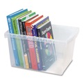 Boxes & Bins | Storex 61430U06C Storage Bins, with Snap-On Lid, 4 gal, 11.25 x 13.53 x 7.87, Translucent, 6/Pack image number 6