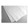 Linen and Table Accessories | Tablemate TBLPT549-WH 54 in. x 108 in. Table Set Poly Tissue Table Cover - White (6/Pack) image number 7