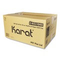 Cups and Lids | Karat C-KCL1045 32 oz. Cold Cup Flat PET Plastic Lids - Clear (600/Carton) image number 0