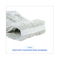 Just Launched | Boardwalk BWK4024CCT Pro Loop Web/Tailband Cotton Wet Mop Head (12/Carton) image number 6