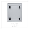 Office Filing Cabinets & Shelves | Alera ALEPBFFLG 14.96 in. x 19.29 in. x 27.75 in. 2 Legal/Letter-Size File Drawers Left or Right File Pedestal with Full-Length Pull - Light Gray image number 7