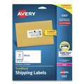 Just Launched | Avery 05263 TrueBlock 2 in. x 4 in. Shipping Labels - White (10/Sheet, 25 Sheets/Pack) image number 0