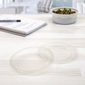 Food Trays, Containers, and Lids | Dart NL8RT-7000 Conex Deli Container Lids - Clear (500/Carton) image number 5