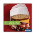 Food Wraps | Dixie GRC1212 12 x 12 Dry Wax Paper All-Purpose Food Wrap - White (1000/Carton) image number 4