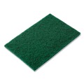 Sponges & Scrubbers | AmerCareRoyal S960 6 x 9 Medium-Duty Scouring Pad - Green (60/Carton) image number 0