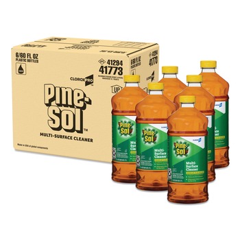 Pine-Sol 41773 60 oz. Multi-Surface Cleaner Disinfectant - Pine (6/Carton)