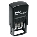 Stamps & Stamp Supplies | Trodat E4853L 1 in. x 0.75 in. Printy Economy Micro 5-in-1 Self-Inking Date Stamp - Blue/Red image number 1