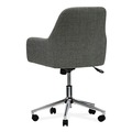 Office Chairs | Alera ALEWS4241 18.9 in. to 22.24 in. Seat Height Mid-Century Task Chair Supports Up to 275 lb - Gray Seat/Gray Back image number 2