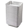  | Handi-Foil 32135 10.38 in. x 12.75 in. Half-Size Deep Aluminum Steam Table Pans (100/Carton) image number 0