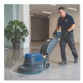 Just Launched | Boardwalk BWK4020AQU 20 in. Diameter Burnishing Floor Pads - Aqua (5/Carton) image number 6