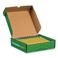 Arts & Crafts Supplies | Ticonderoga X33136-0001 My First Short Pencil with Eraser, 3.6 mm, HB (#2), Black Lead/Yellow Barrel, 36/Pack image number 2